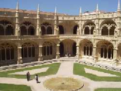 Lisbona - Monastero Jeronimos Interno- Clicca x Ingrandirlo